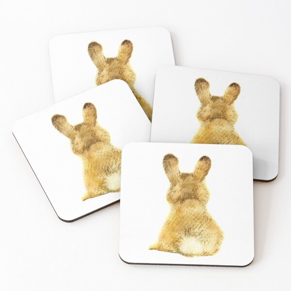 Item preview, rabbit-watercolor portrait animals designed and sold by Hartics.