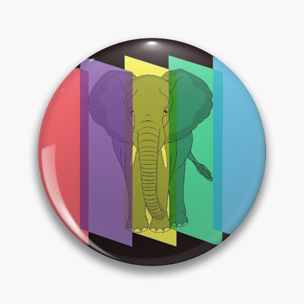 Item preview,  Colourful Elephant  designed and sold by Randa-2511.