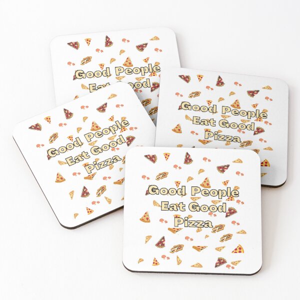 Item preview, Good people eat good pizza designed and sold by Designspot2020.