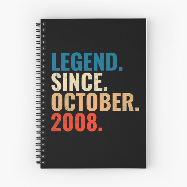 Item preview, Legend Since October 2008 Retro Vintage designed and sold by Teelogic.
