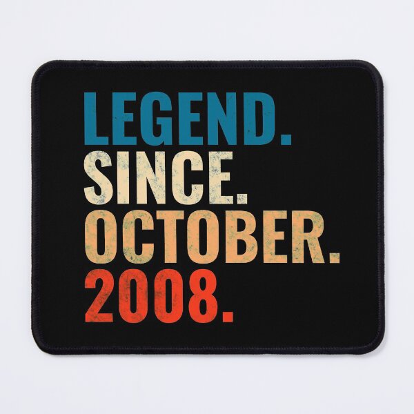 Item preview, Legend Since October 2008 Retro Vintage designed and sold by Teelogic.