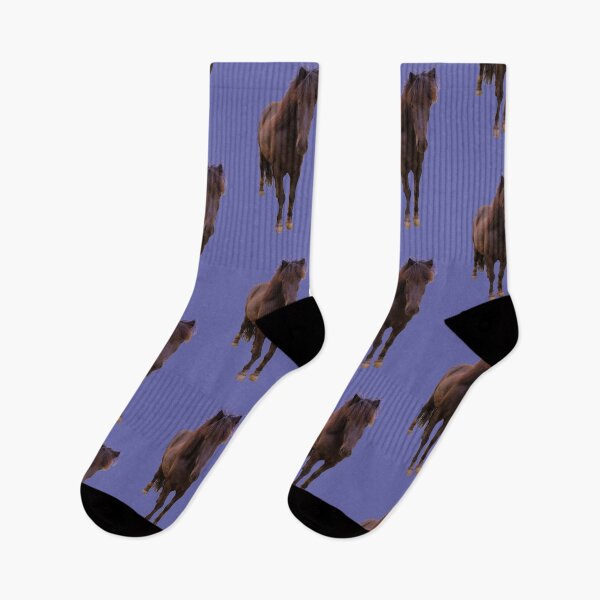 Item preview, Icelandic horse on ultra violet background designed and sold by AHELENE.