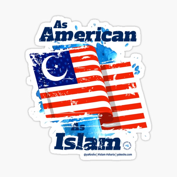 As American as Islam Sticker