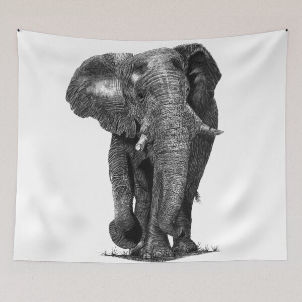 Item preview, African Elephant designed and sold by paulstowe.