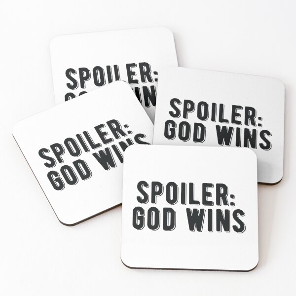 Item preview, Spoiler: God Wins designed and sold by jain-ravi002.
