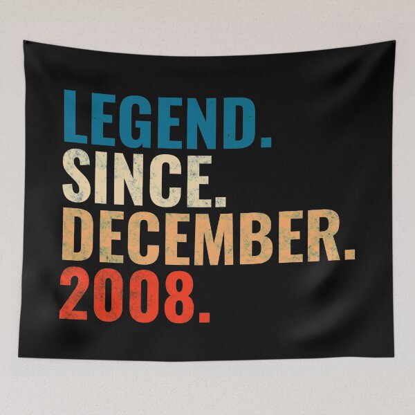 Item preview, Legend Since December 2008 Retro Vintage designed and sold by Teelogic.