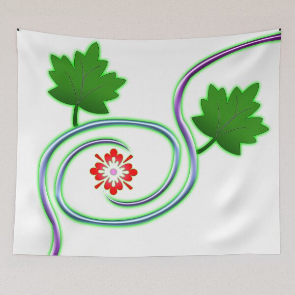 Item preview, Creeper flower with two leaves designed and sold by Bigrow.