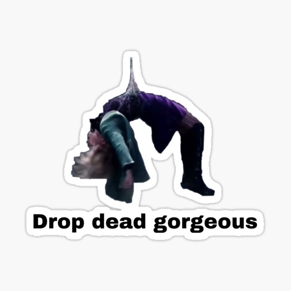 gwen stacy drop dead gorgeous 2 Sticker