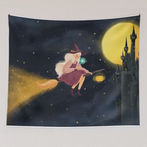 Item preview, Magical night Throw Blankets & Tapestries designed and sold by PhongHo94.
