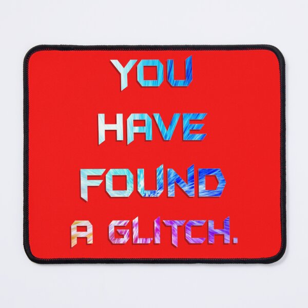 Item preview, FOUND A GLITCH, smiling face  designed and sold by taherismail.