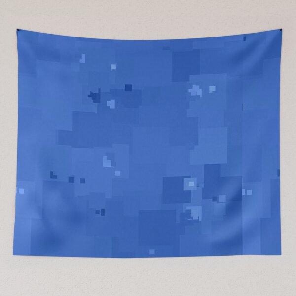 Item preview, Ultramarine Square Pixel Color Accent designed and sold by SaraValor.
