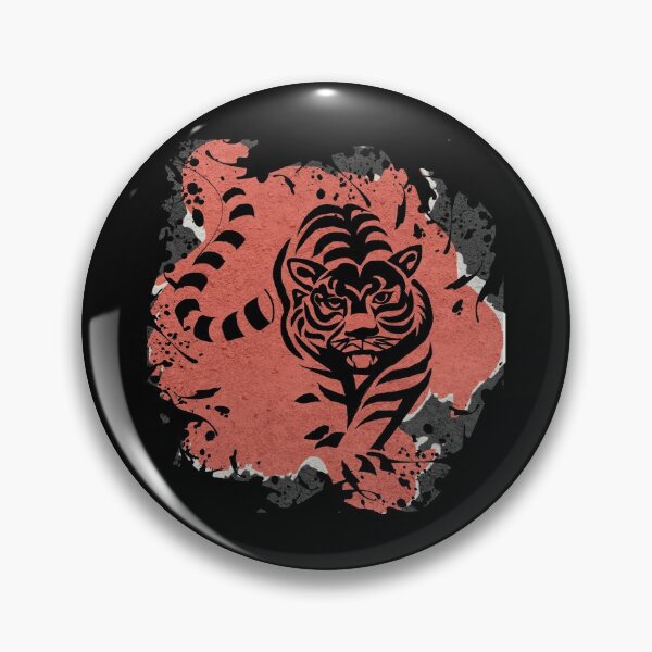 Item preview, Chinese Zodiac Year of Tiger Distressed Style  designed and sold by Onewivnacher.