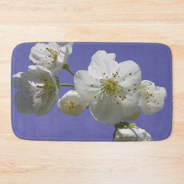 Item preview, cherries in blosssom on ultra violet designed and sold by AHELENE.
