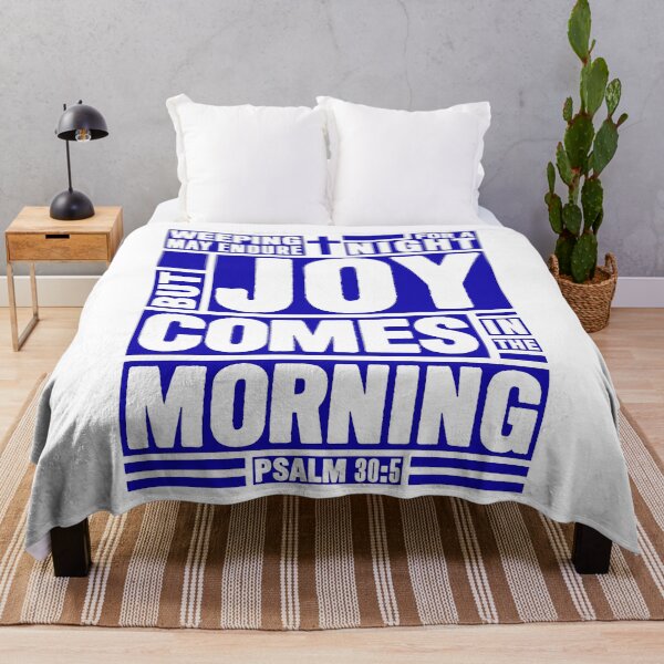 Item preview, Psalm 30:5 Joy Comes in the Morning designed and sold by plushism.