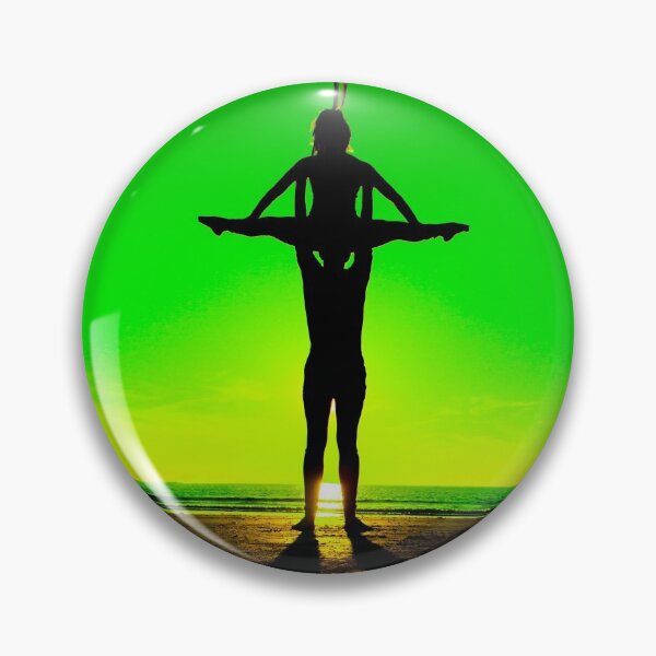 Item preview, Acro Sunset Silhouette by SadSac Designs designed and sold by SadSacDesigns.