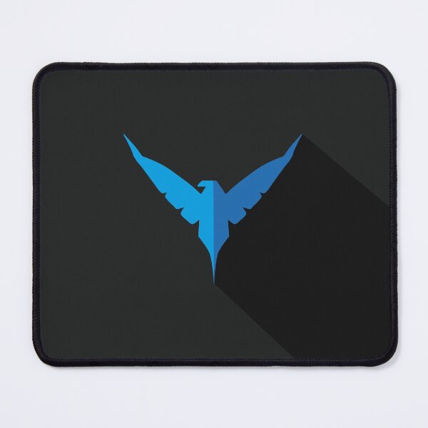Item preview, nightwing logo design w/ background designed and sold by 3lsa-jj.