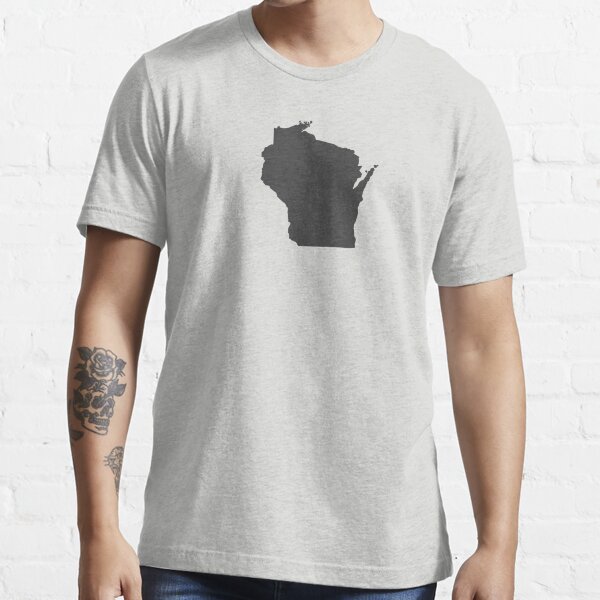 Wisconsin Plain Essential T-Shirt