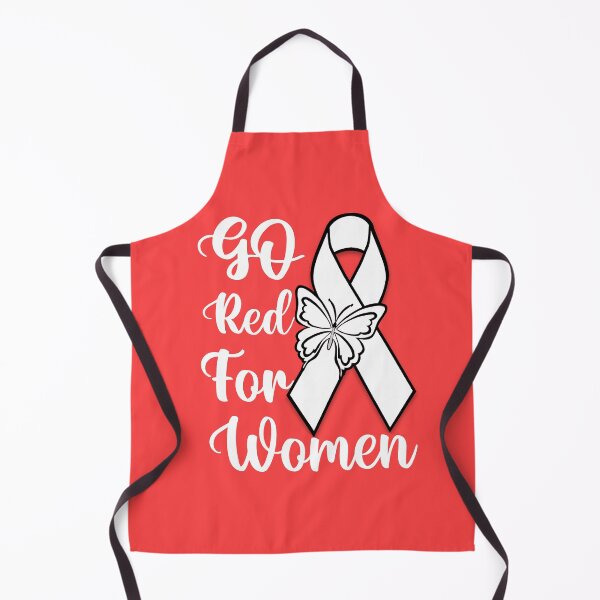 Item preview, Heart Disease Awareness Quote: Go Red for Women designed and sold by AMINE  ★★★★★.