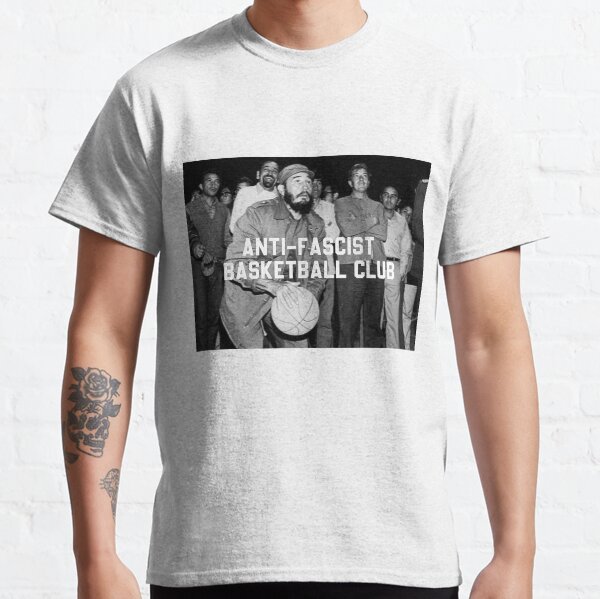 Vista previa del artículo con la obra «Club de Baloncesto Antifascista», diseñado y vendido por mcasablancas.