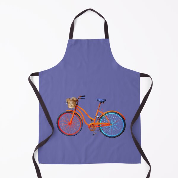 Item preview, Old icelandic bicycle on ultra violet background designed and sold by AHELENE.