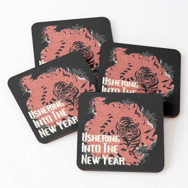 Item preview, Ushering Into The New Year Chinese Zodiac Year of Tiger Distressed Style  designed and sold by Onewivnacher.