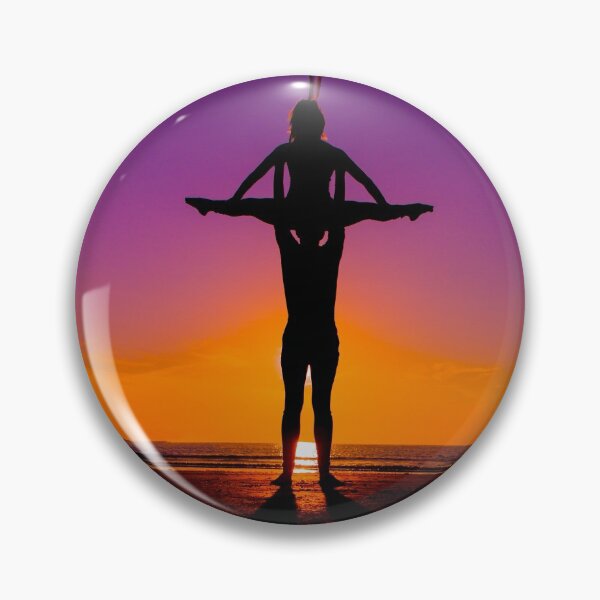 Item preview, Acro Sunset Silhouette by SadSac Designs designed and sold by SadSacDesigns.
