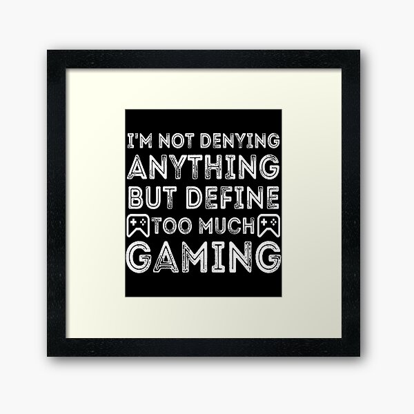 Item preview, Funny Video Games Gaming Design for Gamer Online Gaming   designed and sold by Mindasopapa.