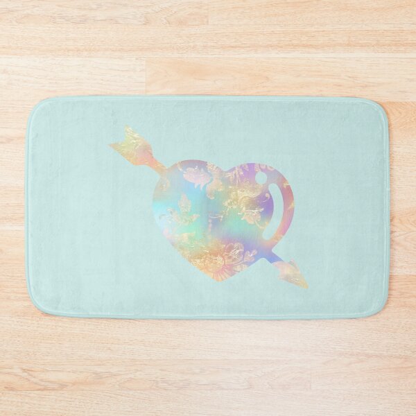 Item preview, Gold Leaf Rainbow Heart and Arrow designed and sold by Trinket-Trickster.
