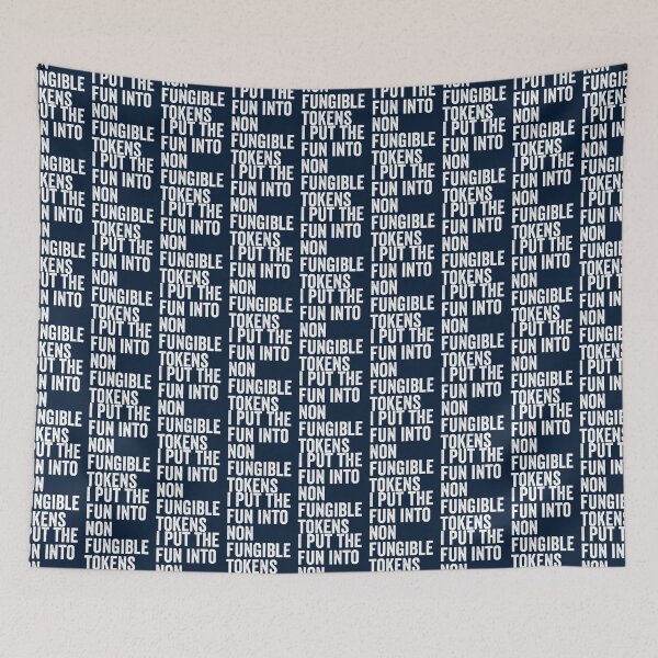 Item preview, I put the FUN into non-fungible   designed and sold by Mindasopapa.