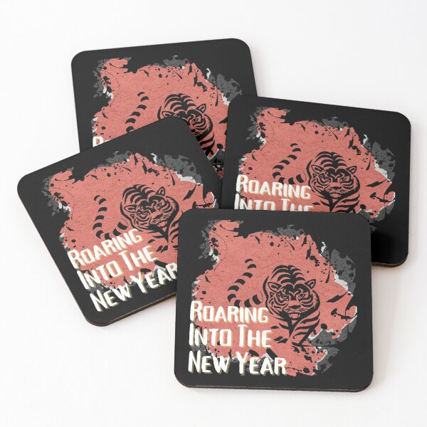 Item preview, Roaring Into The New Year Chinese Zodiac Year of Tiger Distressed Style  designed and sold by Onewivnacher.