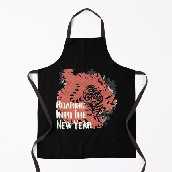 Item preview, Roaring Into The New Year Chinese Zodiac Year of Tiger Distressed Style designed and sold by Onewivnacher.