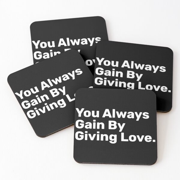 Item preview, You Always Gain By Giving Love designed and sold by BopleDesigns.