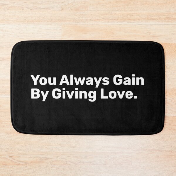 Item preview, You Always Gain By Giving Love - Valentines Day designed and sold by BopleDesigns.
