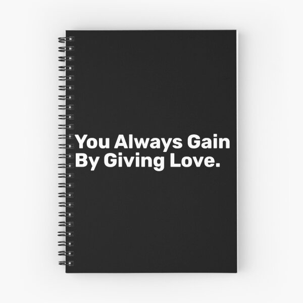 Item preview, You Always Gain By Giving Love - Valentines Day designed and sold by BopleDesigns.
