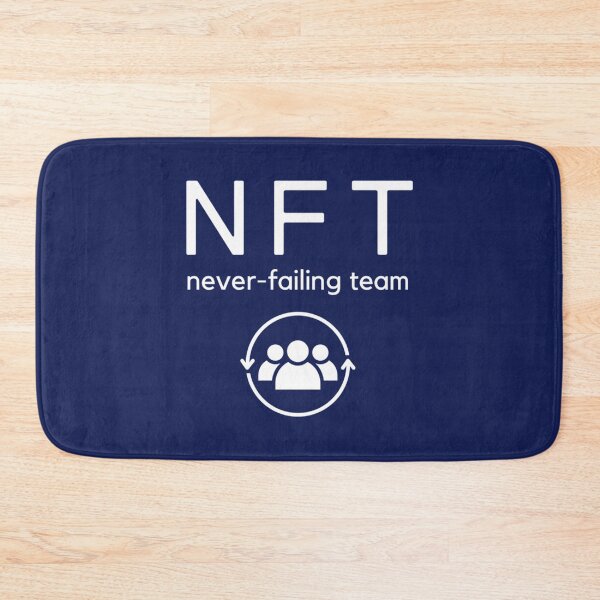Item preview, NFT - never failing team   designed and sold by Mindasopapa.