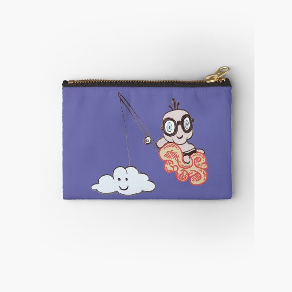 Item preview, fishing a cloud on ultra violet background designed and sold by AHELENE.