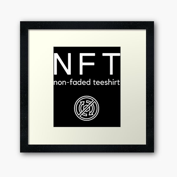 Item preview, NFT - non faded tee  joke design 2   designed and sold by Mindasopapa.