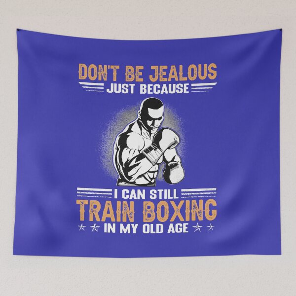 Item preview, Boxing - Old Age Train Boxing designed and sold by Linenist.