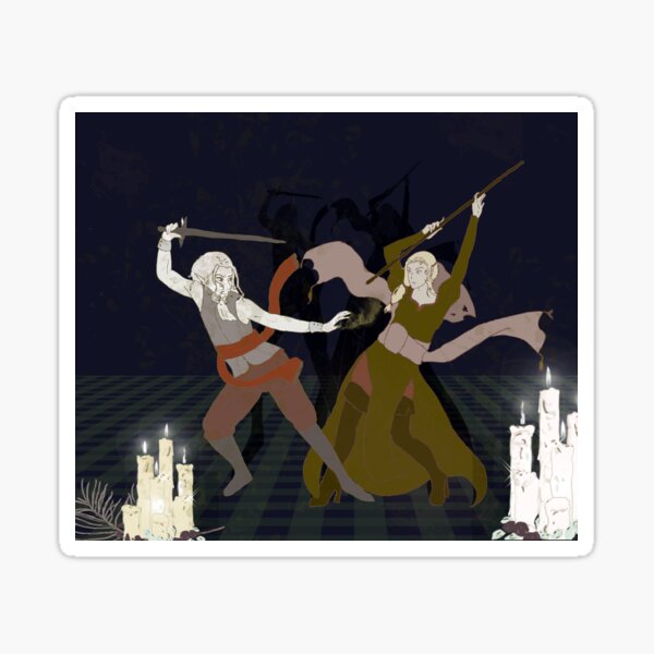 Item preview, Lord Dracula and Lady Lisa designed and sold by rosebleue.