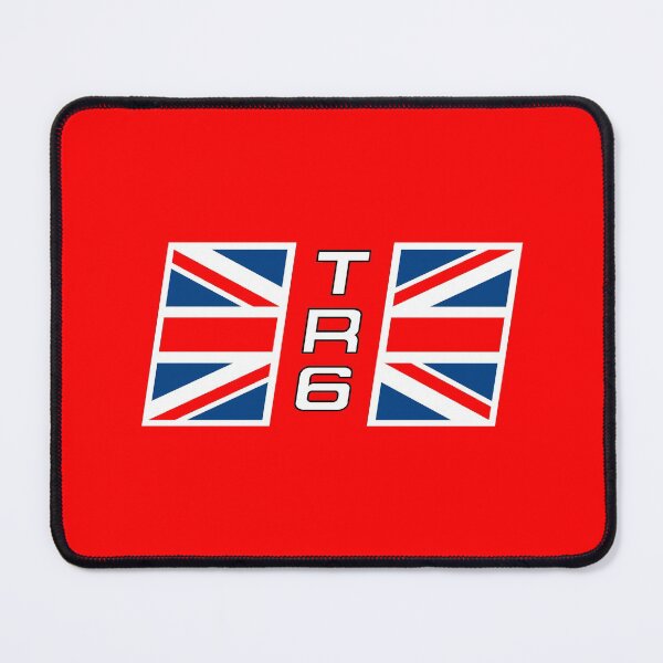 Item preview, Triumph TR6 Rear Wing Decal with Union Jack designed and sold by CellularSong.