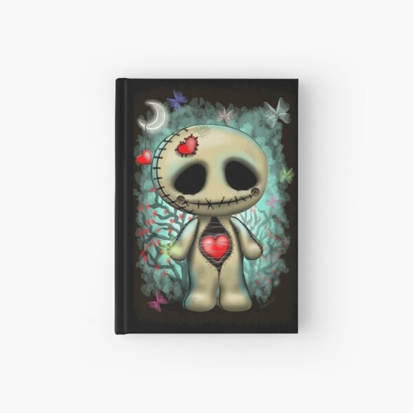 Love Creepy Cute Voodoo Doll Hardcover Journal