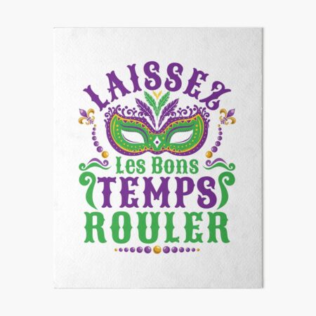 Louisiana Mardi Gras shot glass Fleur de lis ceramic French Let the good times roll laissez les bon temps rouler 