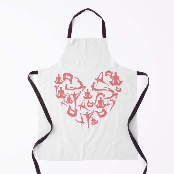 Item preview, Light Red Yoga Heart designed and sold by medbdj.