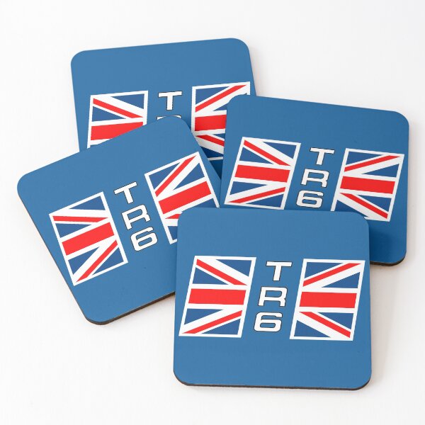 Item preview, Triumph TR6 Rear Wing Decal with Union Jack designed and sold by CellularSong.