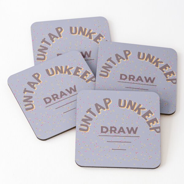 Item preview, UNTAP UNKEEP DRAW  designed and sold by pixxahome.