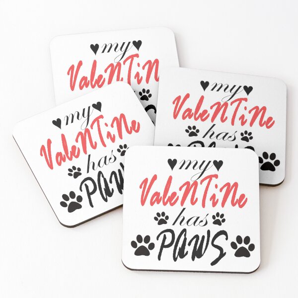 Item preview,  My Valentine Has Paws Shirt | Pet Lover Valentines Day Shirt, My Dog Is My Valentine, My Cat Is My Valentine, Dog Mom Shirt, Cat Mom Shirt  designed and sold by Anoirshop ⭐⭐⭐⭐⭐.