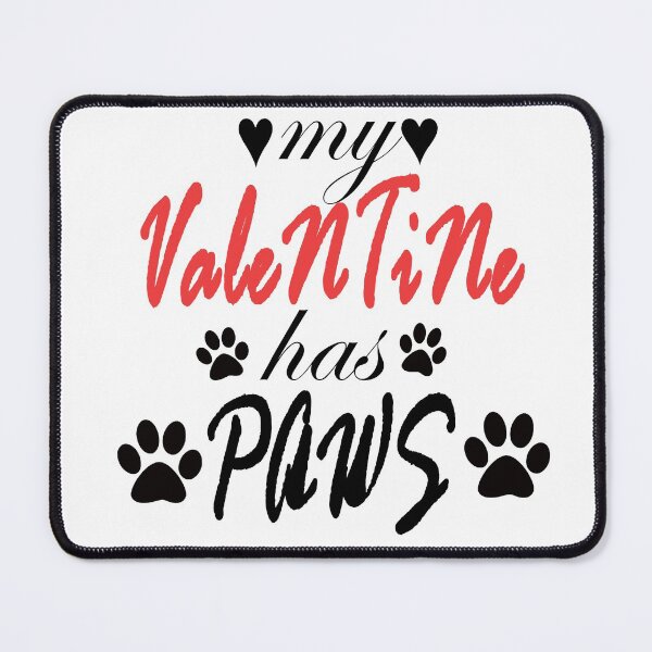 Item preview, My Valentine Has Paws Shirt | Pet Lover Valentines Day Shirt, My Dog Is My Valentine, My Cat Is My Valentine, Dog Mom Shirt, Cat Mom Shirt designed and sold by Anoirshop ⭐⭐⭐⭐⭐.