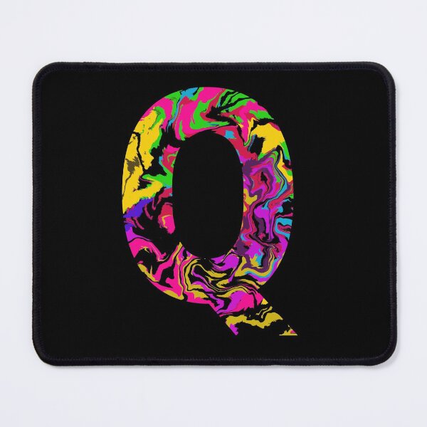 Item preview, Letter Q Sticker designed and sold by WoollyOrbit2000.