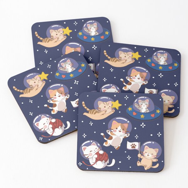 Item preview, Kawaii Space cats designed and sold by Kawaii-Bappa.