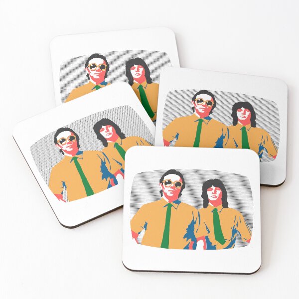 Item preview, White Video and radio stars designed and sold by JackAndTofu.